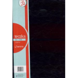 Teczka Antra A4 708 Czarna z kalkulatorem